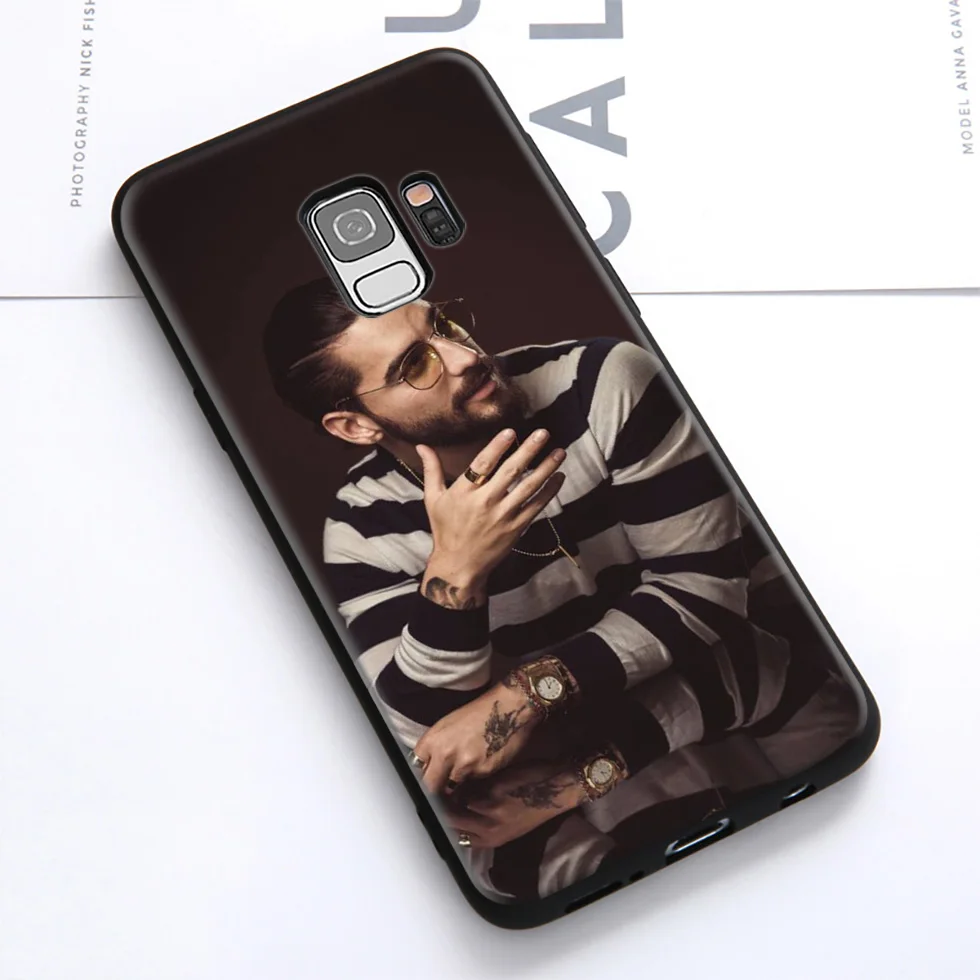 WEBBEDEPP Maluma Singer мягкий чехол для Samsung Galaxy S10 S10e S9 S8 Plus S7 S6 Edge &amp J6 2018 Note 10 9 8 |