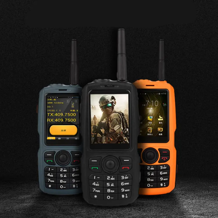 Прочный водонепроницаемый мобильный телефон Android WIFI Открытый мини маленькая