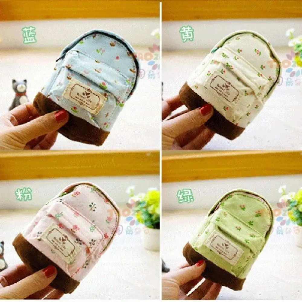 Мини маленький милый женский Дамский кошелек холщовый Кошелек для монет сумка