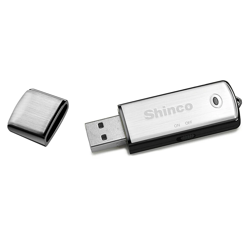 Shinco RV09 Portable Mini 8GB Disk MP3 Recording Pen Drive Dictaphone Player Audio Recorder Digital Voice | Электроника