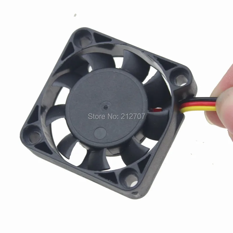 500 шт. Gdstime DC 12 В 3Pin 4010 40 мм 4 см 40x10 мм небольшой охлаждающий кулер вытяжной вентилятор