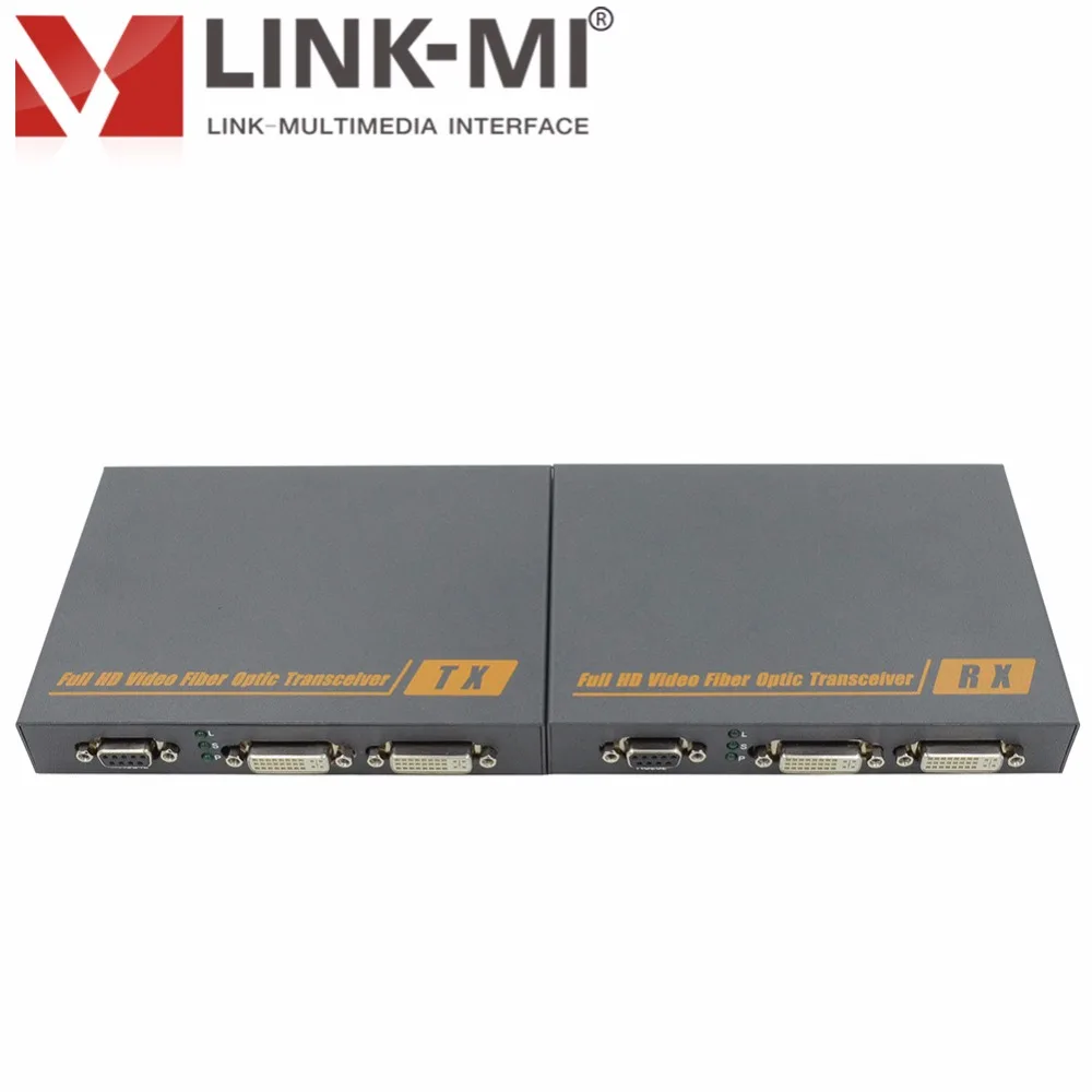 LINK MI LM THF105D DVI сплиттер 1x2 одиночный волоконно оптический 2 км удлинитель