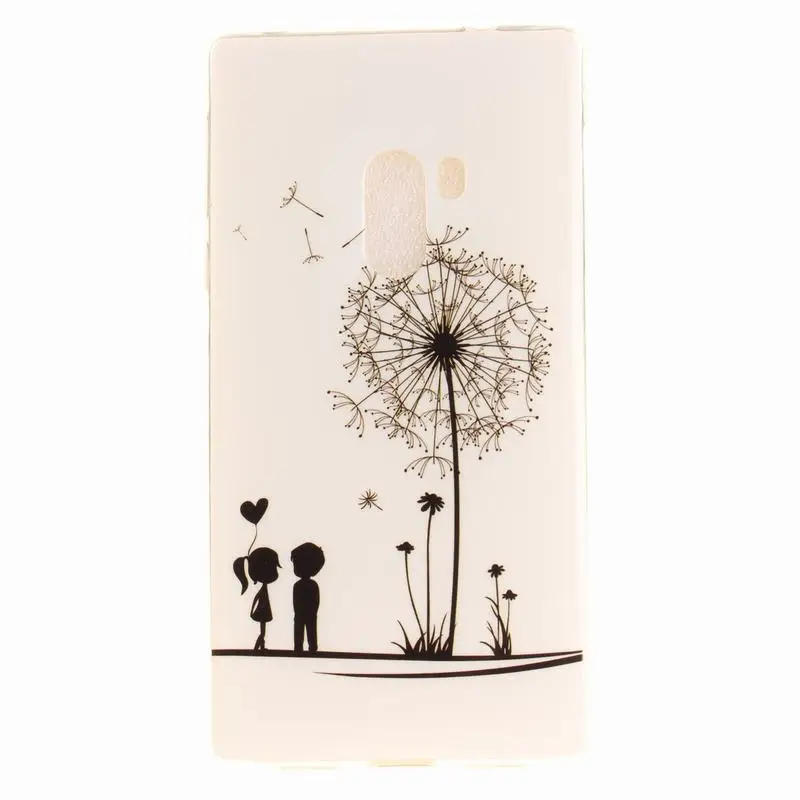 Cute TPU Phone Case For Xiaomi Mi MIX Cover Funda Cartoon anime owl lion Soft Back |