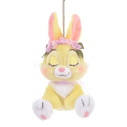 Small pendant Новинка, плюшевые брелки с медвежонком из мультфильма «Marie Bunny Bear», детские мягкие игрушки в виде животных, подарки для детей, 10 см/20 см - Цвет: Small pendant