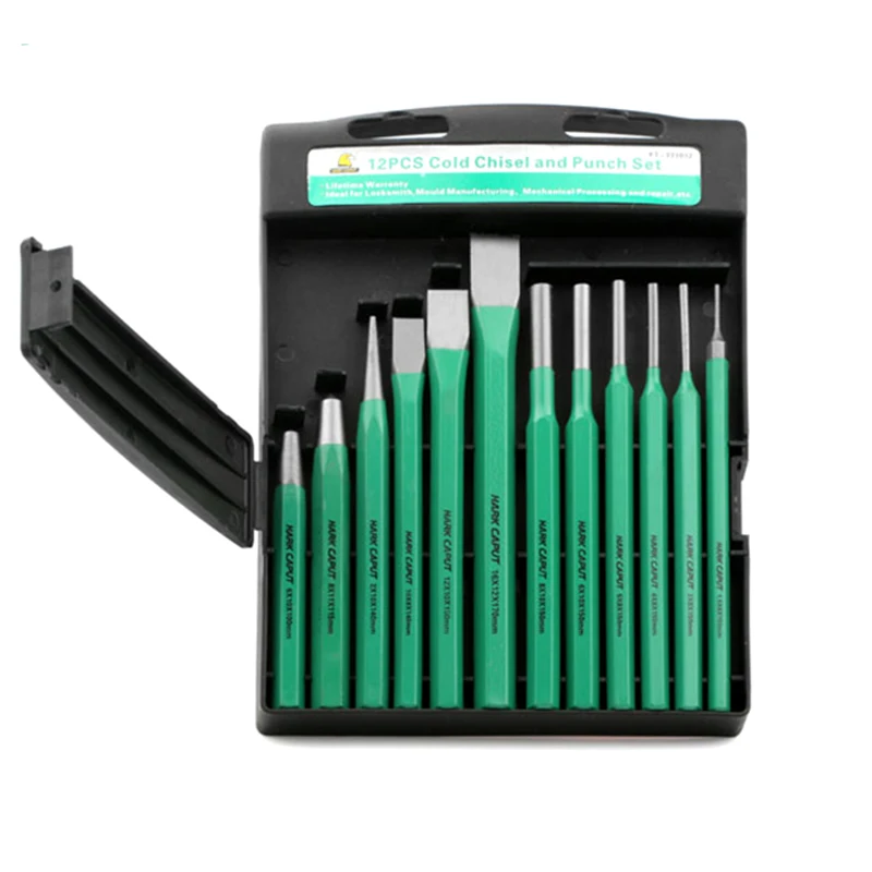 

Chisel Set Flat/Round Chrome Vanadium Steel Concrete Chisel Knife Wood Carving Tools For Stone Woodworking