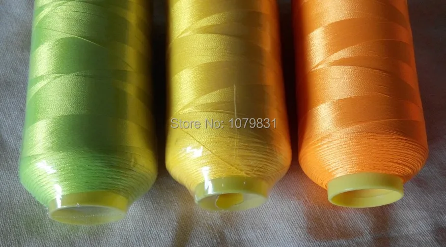 Бесплатная доставка яркая неоновая цветная полиэфирная вышивальная машина