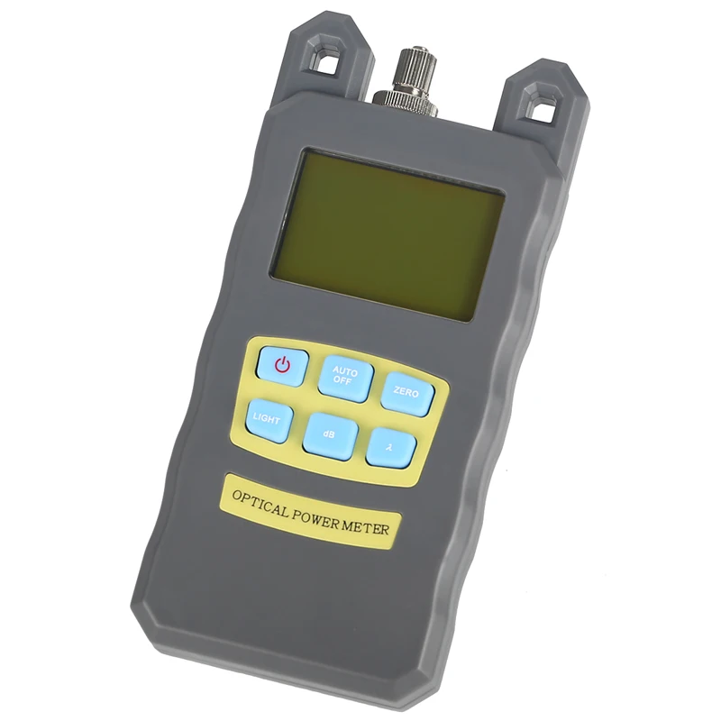 Comptyco AUA-70A измеритель оптической мощности волокно лампа тестера потеря потери тест отправить FC/SC адаптер серый