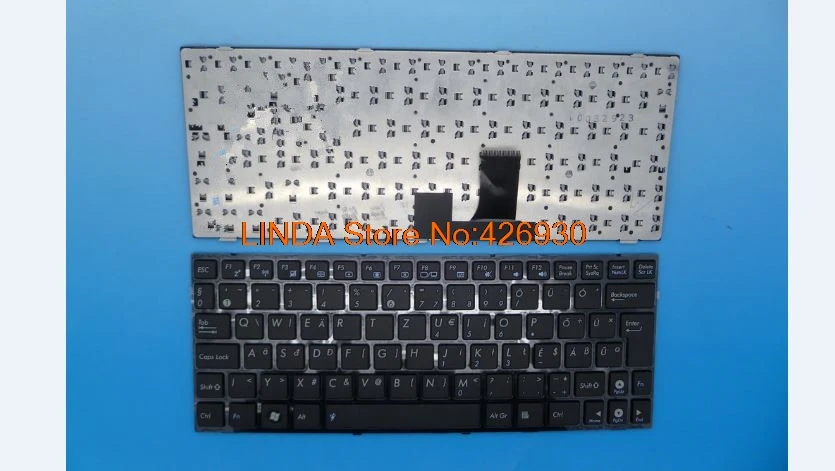 Клавиатура для ноутбука ASUS EPC 1005HA 1008PE 1002HA V103662DK1 0KNA-1L1BE01 04GOA1L2KBE00-1 V103662DS1 0KNA-1L1BG01 0KNA-1L1HE01 - Цвет: Hungarian Black