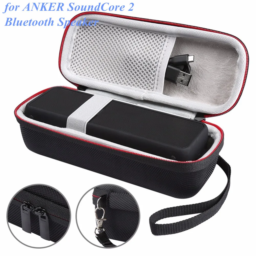 Дорожный EVA чехол для динамика ANKER SoundCore 2 Bluetooth колонки Soundbox сумка хранения |