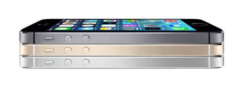Apple iPhone 5S разблокирован 16 Гб/32 ГБ rom 8MP камера 1136x640 пикселей wifi gps Bluetooth сотовый телефон многоязычный