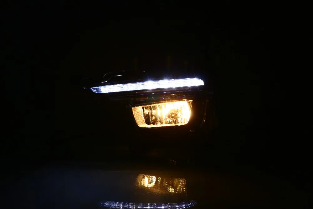 Osmrk светодиодный DRL Противотуманные фары светильник + противотуманная фара для Kia