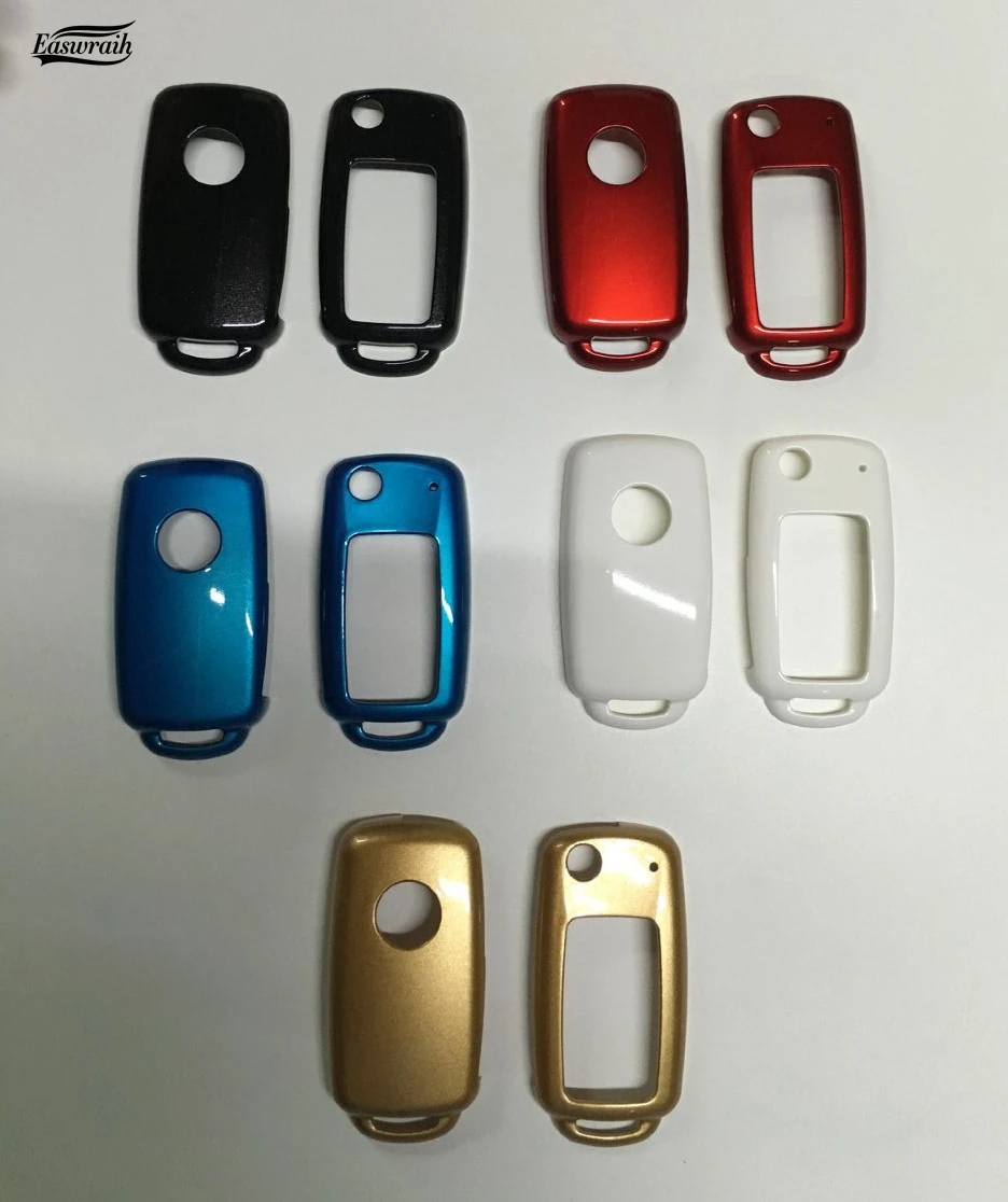 Автомобильный ключ чехол держатель чехол-накладка для Skoda Octavia A5 Fabia Rapid Seat Ibiza Leon TOLEDO для VW Модели Авто Polo, Golf, Passat B5 TIGUAN JETTA