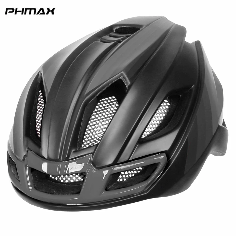 Черный PHMAX Pro задний светильник MTB велосипедные шлемы мужские и женские велосипедные шлемы для горной дороги - Цвет: Черный