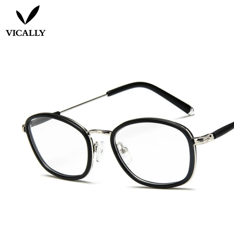 Модные новые очки oversize Очки Рамки S из металла Винтаж близорукость Компьютер глаз