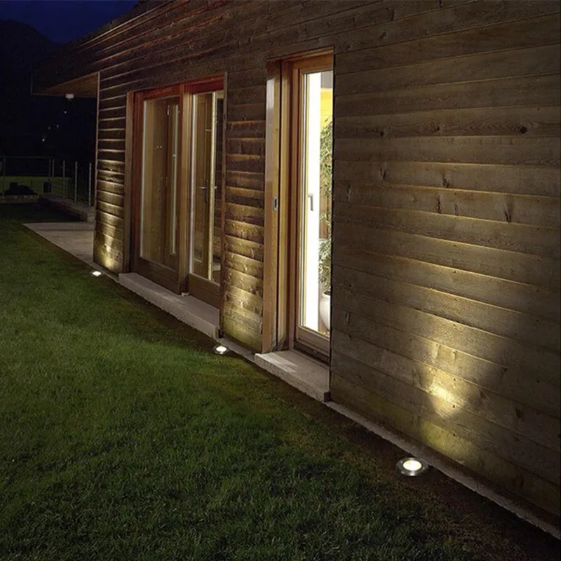 Лидер продаж солнечный подземный свет 2LED открытый Водонепроницаемый IP65 газон