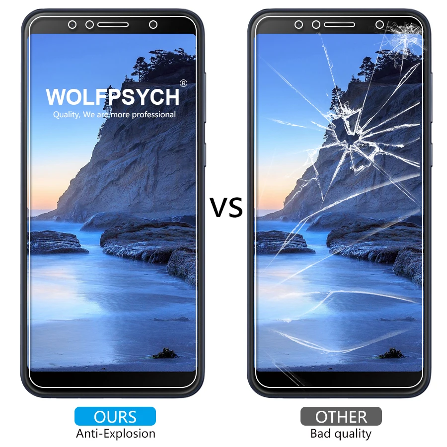 WOLFPSYCH 2 шт./лот не полное покрытие закаленное стекло для Asus Zenfone Max Pro (M1) ZB601KL 9 H 2.5D