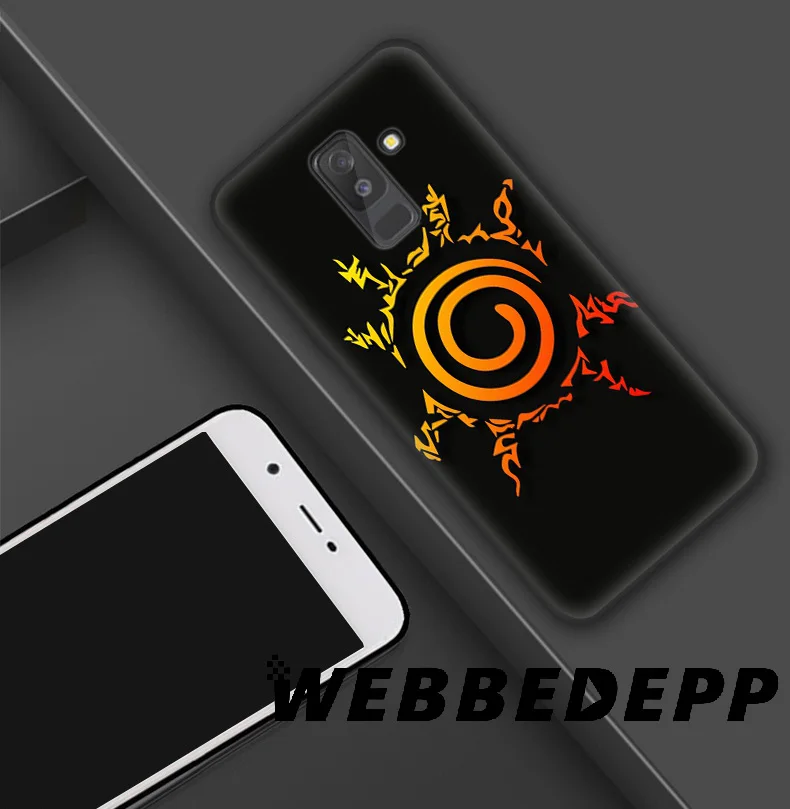 WEBBEDEPP Naruto Anime Soft Silicone Case for Samsung Galaxy A9 A8 A7 A6 Plus 2018 A5 A3 2017 2016 Note 9 8 |