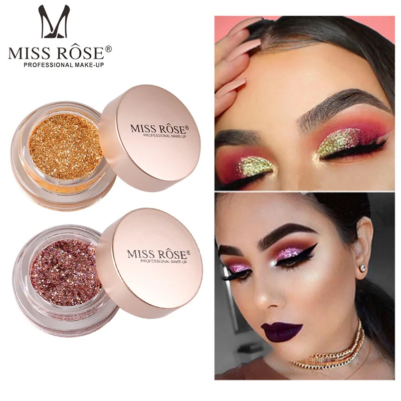 Miss Rose 1 шт. блестящие тени для век пигмент Русалочки одноцветные Шиммер TSLM2| |