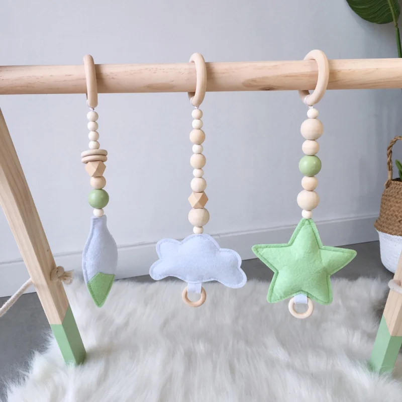 Скандинавский фетр подвесная ручная работа облако кактус детская комната