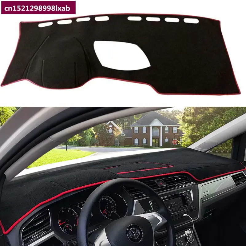 Чехлы для стайлинга автомобилей Volkswagen Vw Touran MK2 2016 2017 2018 2019 2020 коврик приборной