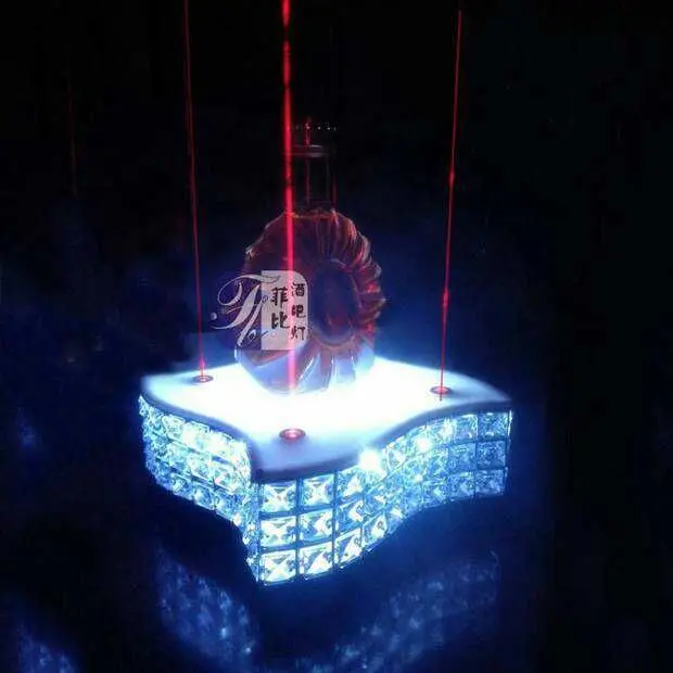 

Bar/Night Club Butterfly Red laser wine rack/laser wine holder base/wide beam