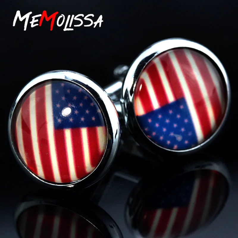 Высококачественные модные мужские запонки MeMolissa из латуни оптом и в розницу|cufflinks