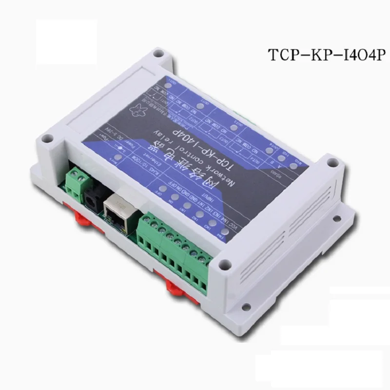 Industrial grade 4-way network relay module timing delay remote control TCPIP switch 485 | Обустройство дома