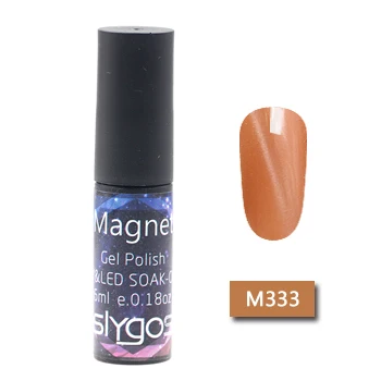 M333 SLYGOS 6 мл УФ светодиодный магнитный Гель-лак для ногтей кошачий глаз долговечный Портативный Магнитный Гель-лак для маникюра и педикюра - Цвет: M333