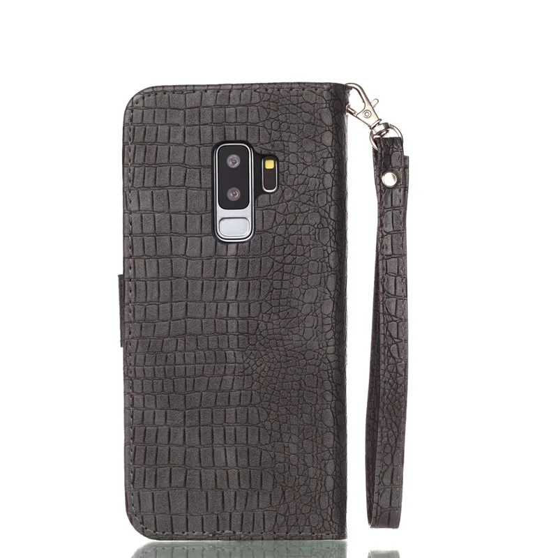Wekays для samsung S9 Plus бизнес крокодил кошелек из змеиной кожи кожаный чехол для Fundas samsung Galaxy S9 Plus чехол S9 Plus