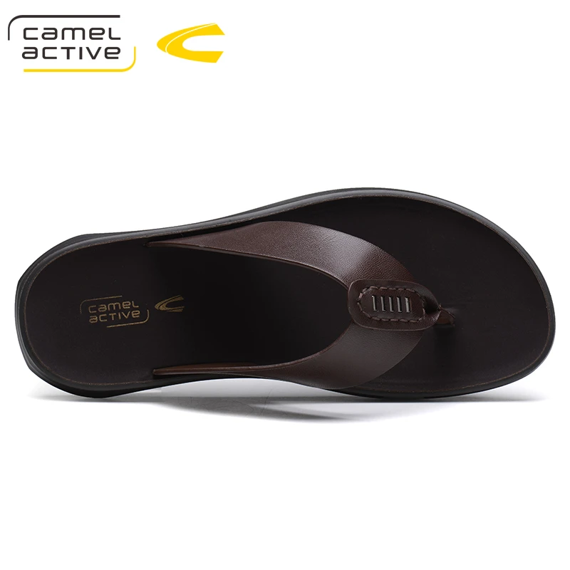 Camel Active/Новое поступление; летние мужские Вьетнамки; высококачественные пляжные сандалии; нескользящие мужские тапочки; zapatos hombre; повседневная мужская обувь