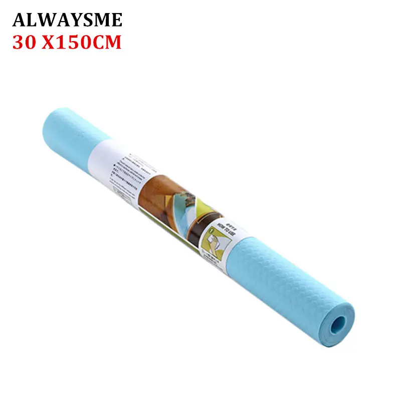 ALWAYSME 30X150 см EVA можно разрезать холодильные шкафы ящики настольные полки подкладка лайнер коврики колодки продлить срок службы предотвратить порчу