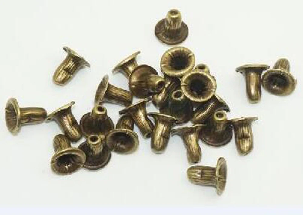 10 шт./лот рабочие ботинки крючки кружевная фурнитура с заклепками для походов в