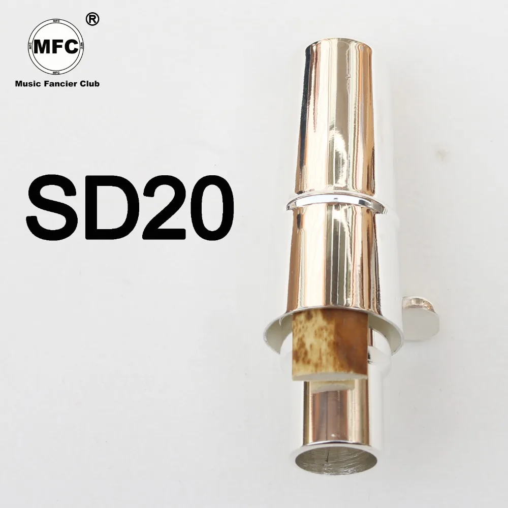 

Professional Brand New Tenor Soprano Alto Saxophone Metal Mouthpiece Silver Lacquer SD20 Mouthpiece Sax 5 6 7 8 9