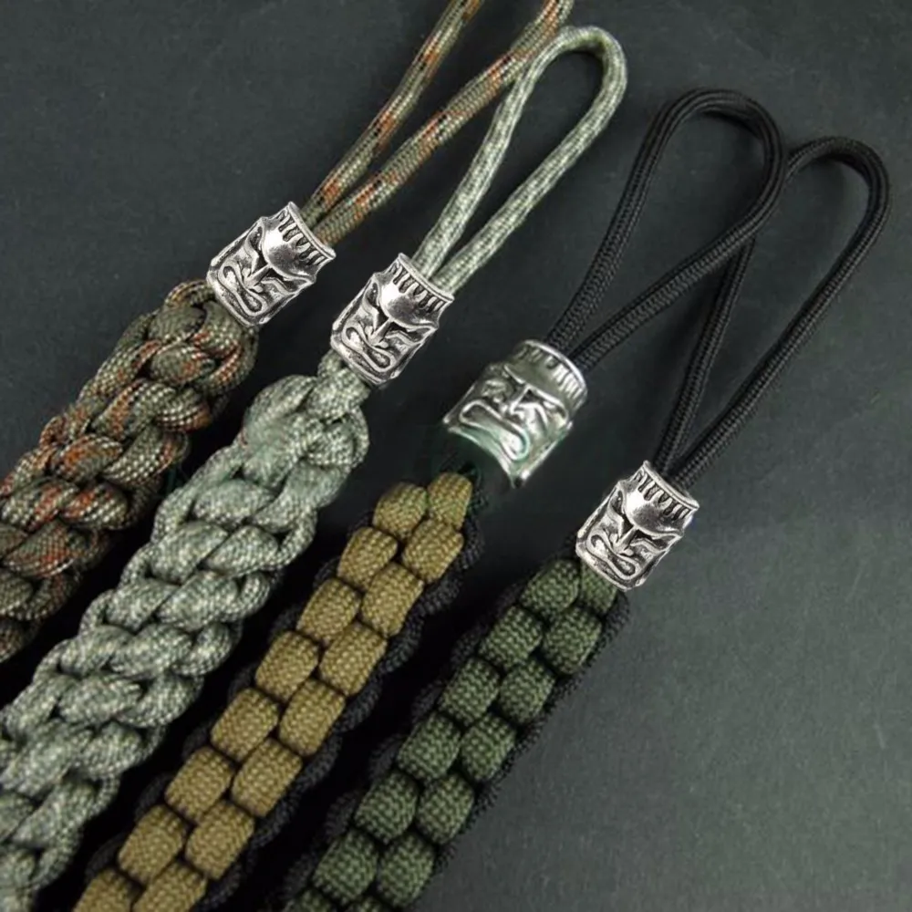 Бусы на веревочке 2 шт. аксессуары для браслетов из Паракорда выживания подвесная