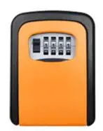 4 значный металлический Сейф для ключей Открытый органайзер хранения охранная