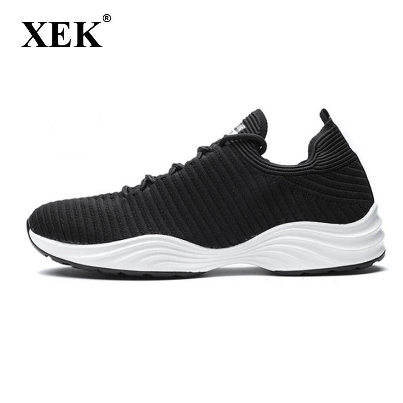 XEK новая Обувь с дышащей сеткой спортивная обувь для мужчин Летняя мужская ходьбы