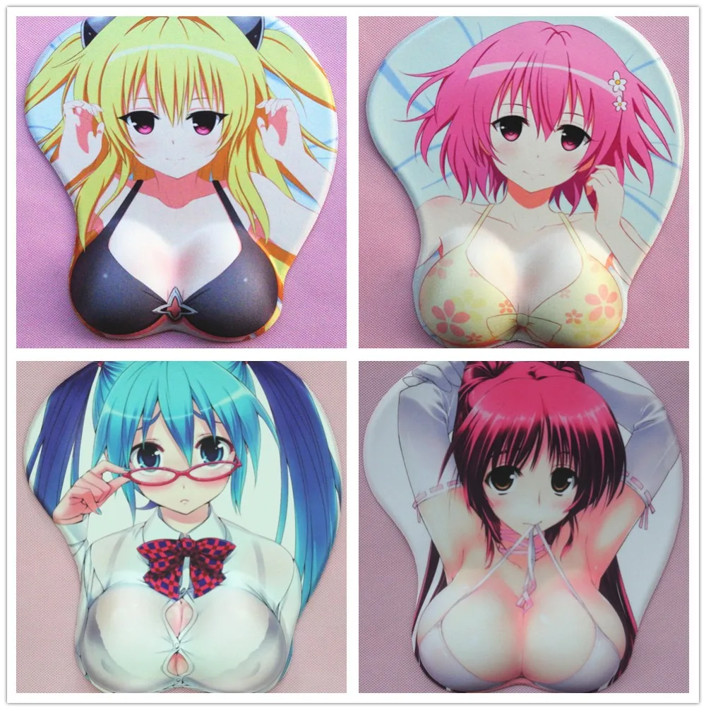 Новая версия японского аниме 3d коврик для мыши напульсники креативный с рисунком