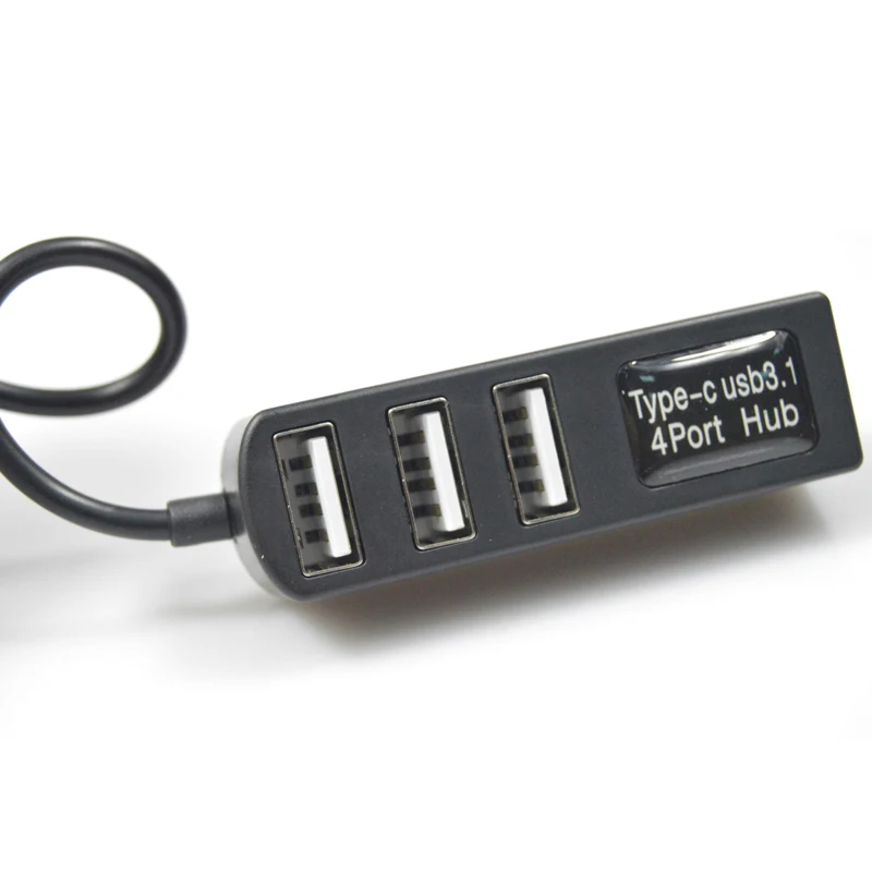 Бесплатная доставка адаптер DM USB C к Ethernet с концентратором 2 0 Type 4 порта сетевой RJ45