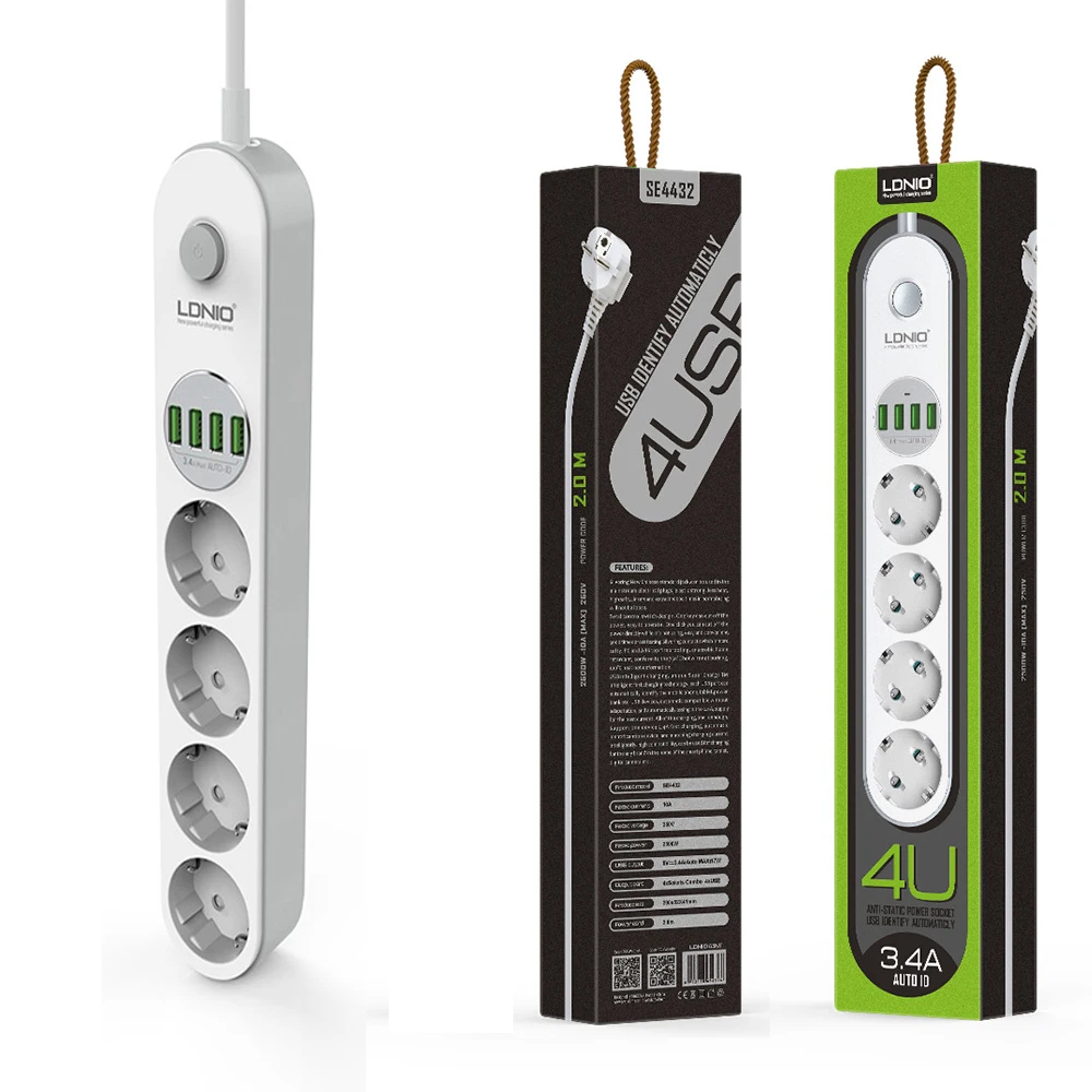 Мощность полосы ЕС плагин для настенного множественный разъем Порты и разъёмы в