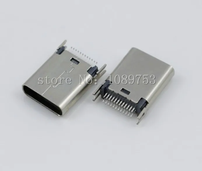 

2 шт., вертикальные высокоскоростные коннекторы USB 3,1 типа C