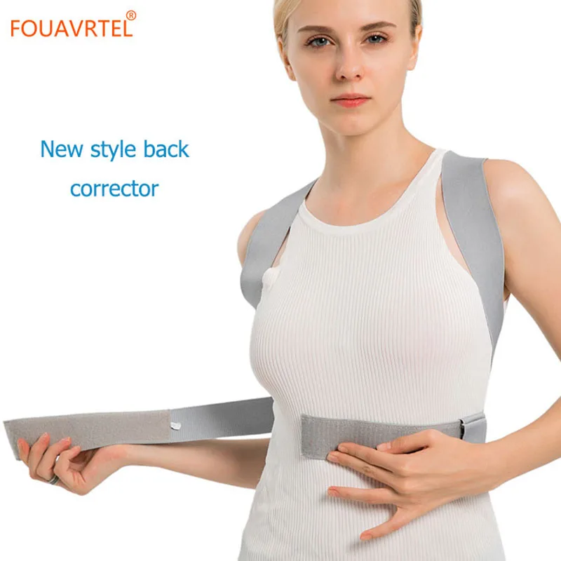 FOUAVRTEL Корректор осанки для спины ключицы позвоночника поддержка пояса