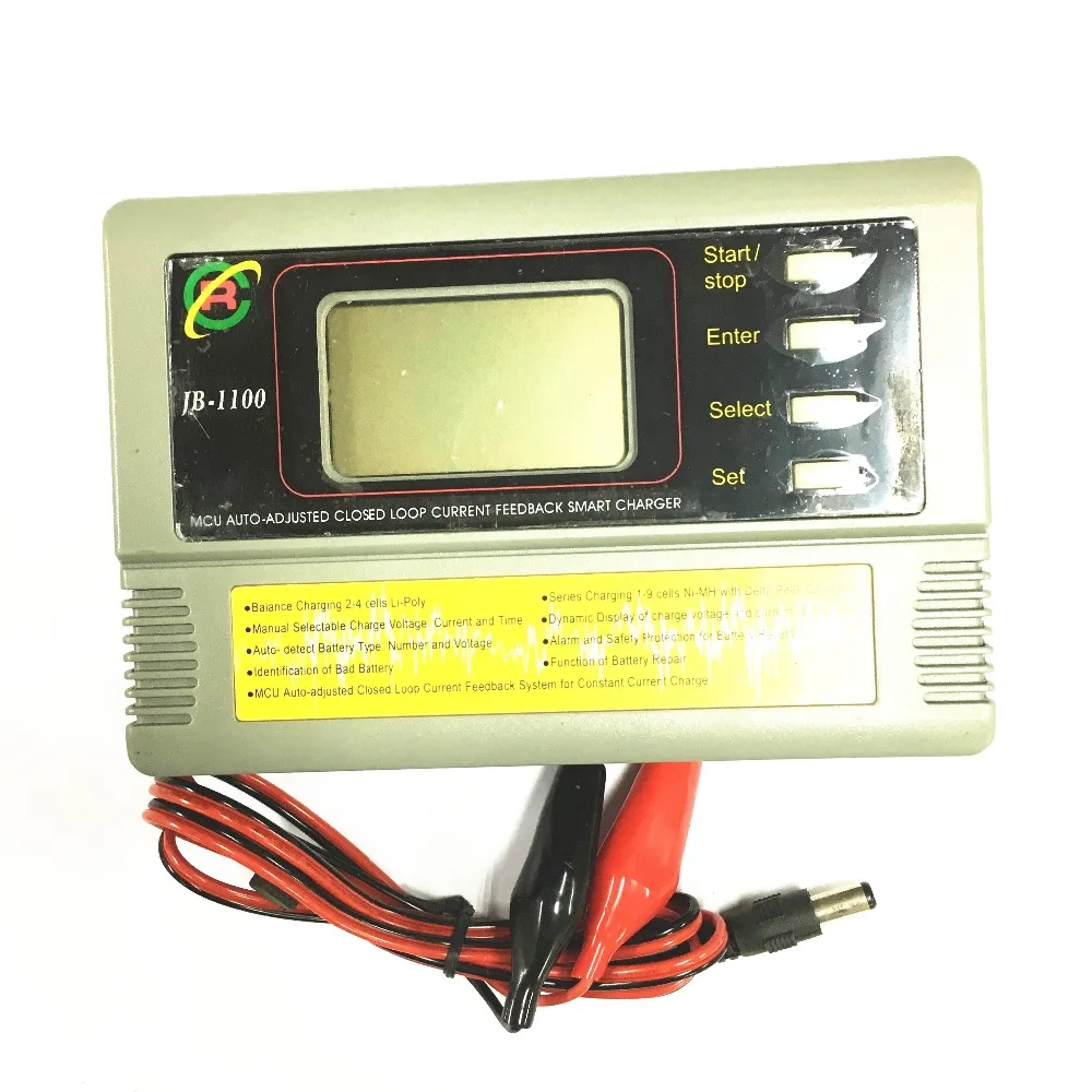 Умное зарядное устройство JB-1100 2-4S Lipo 1-9S Ni-MH Battery с микрокомпьютером | Игрушки и