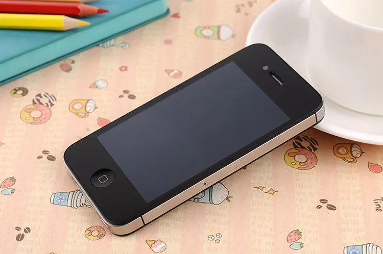 Б/у Apple Iphone 4S заводской телефон разблокировки двухъядерный 16 Гб/32 ГБ/64 Гб 8МП камера GPS 3,5 ''сенсорный экран б/у телефон