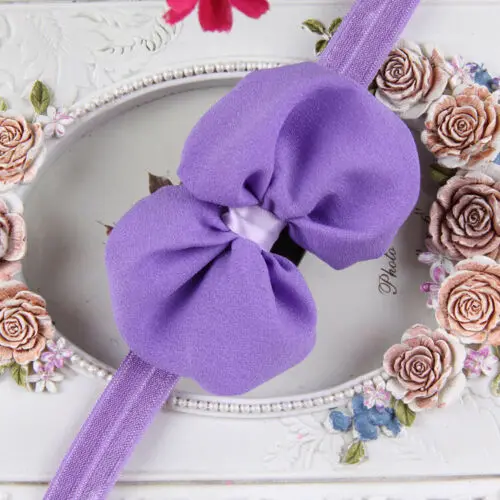 1Piece Baby Headbands Headwear Girls Bow Knot Hairband Head Band Infant Newborn Bows Toddlers Lovely 2019 | Детская одежда и обувь