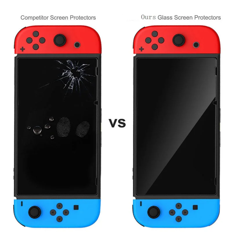 1 шт. защитная пленка для экрана Nintendo Switch 9H закаленное стекло 3D покрытие консоли