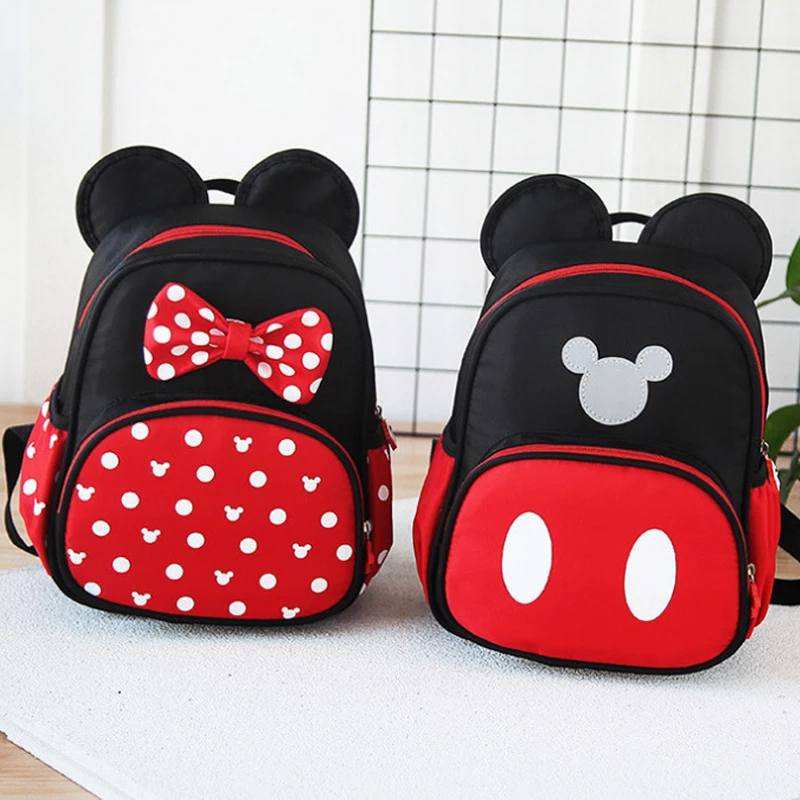 2019 Детский рюкзак disney новая школьная сумка с Микки Маусом Детские рюкзаки для