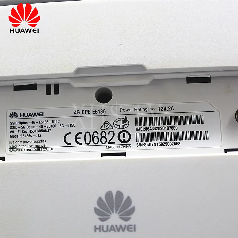 Разблокированный используемый huawei 3g/4g роутер E5186 E5186s 61a 4G LTE CPE беспроводной