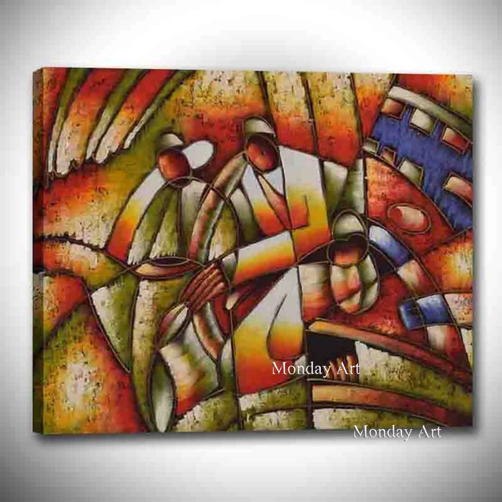 World famous Pure Hand Painted Picasso painting Picasso's abstract woman Hand-painting wholesale | Дом и сад