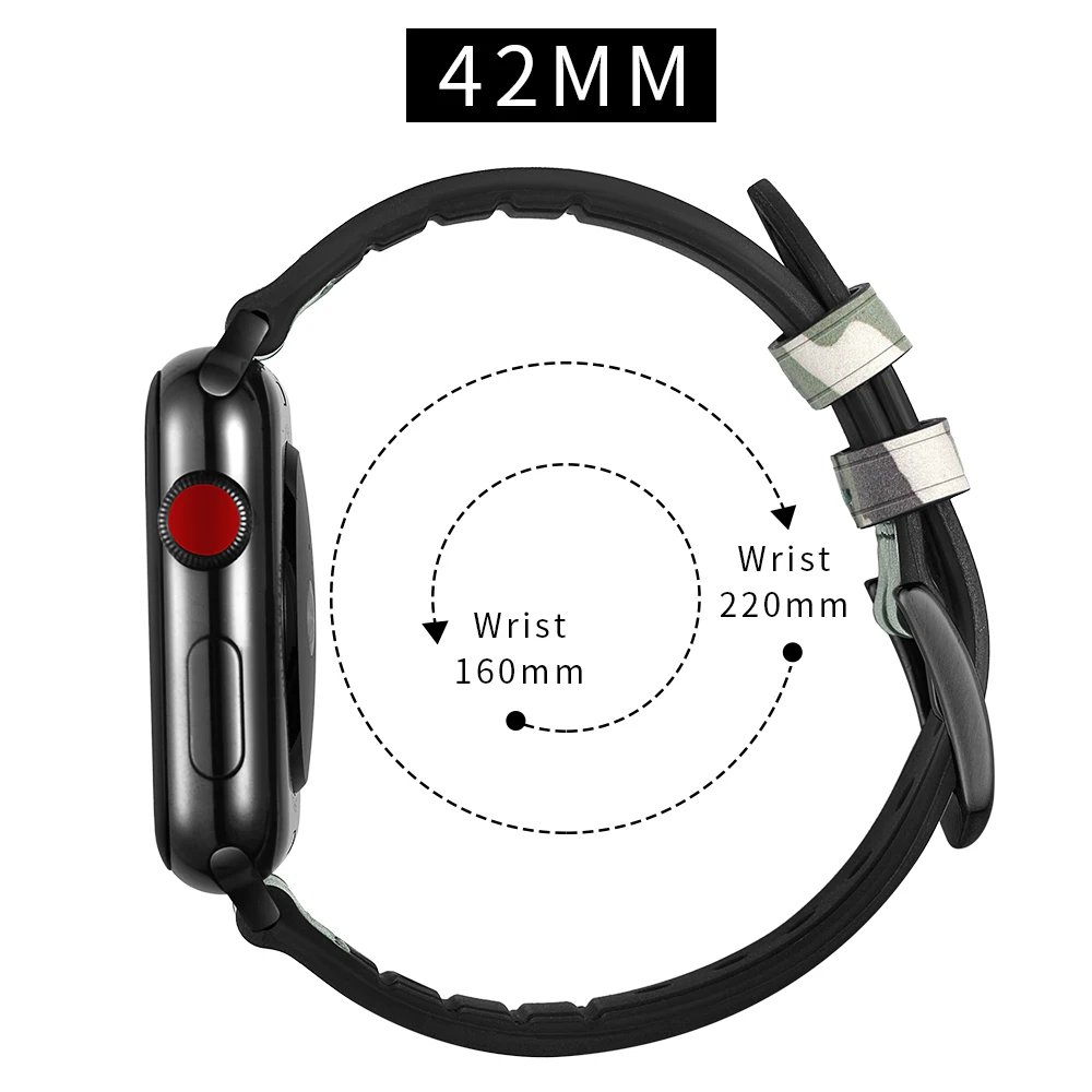 Для Applewatch 1/2/3 бейки часы с ремешком из натуральной кожи ремешок сменный кожаный