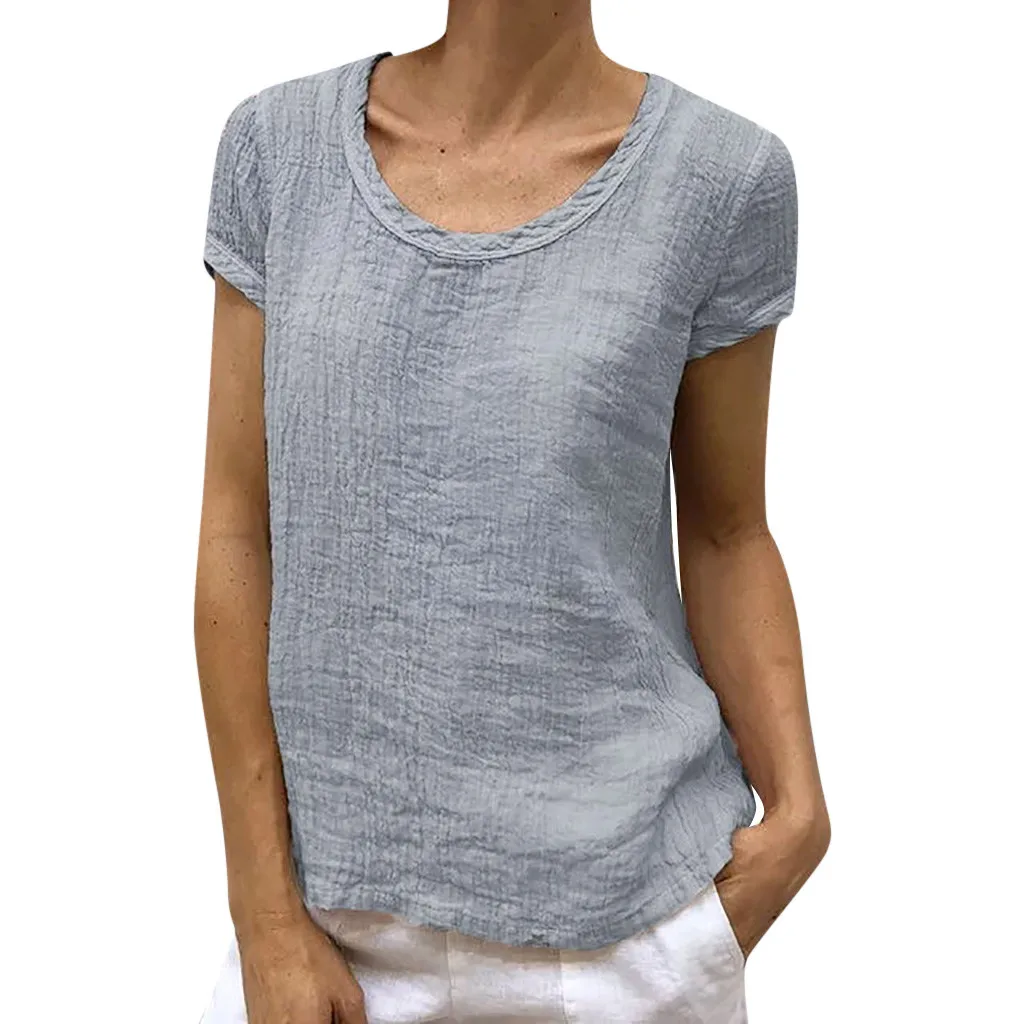 Топы футболки женские женская модная повседневная футболка с коротким рукавом и